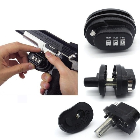 Замок блокиратор для оружия Gun Lock на спусковой крючок