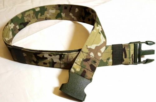 Пояс брючный тактический XXL; Мульткам; Стропа нейлон VIKING