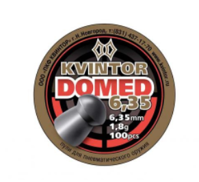 Пуля "Квинтор Domed" (100 шт.) 6.35мм 1,8 гр