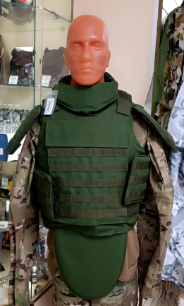 Бронежилет БР5 олива + 2 плиты