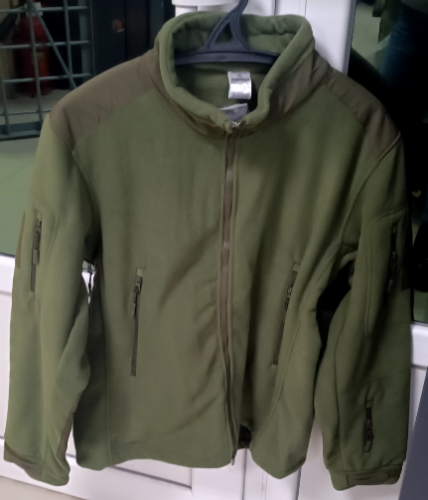 Кофта флисовая олива  3XL