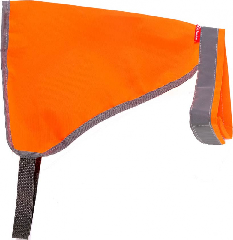 Сигнальный жилет для собак OSSO оранжевый, размер 70