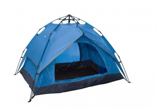 Палатка авт. 3-х м.(210х150х130см) 2-сл Keeper, пэ190T/PU2400/оксфорд210D, стекловол.8мм Экос