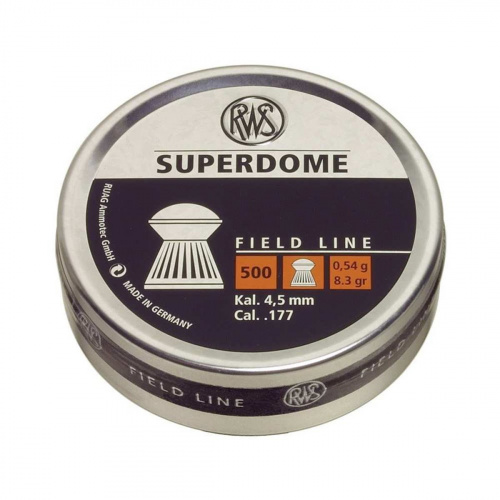 Пульки RWS Superdome 4,5 мм (500 шт./ уп.)							