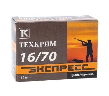 Патрон Техкрим 16/70 №3 Экспресс 