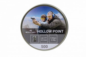 Пуля пневм. Borner "Hollow", для винт. 0,58 г., 4,5 мм. 500 шт