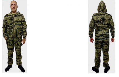 Костюм МаскХалат Сорочка цвет тайгер, рост 176, размер 48 Скаут