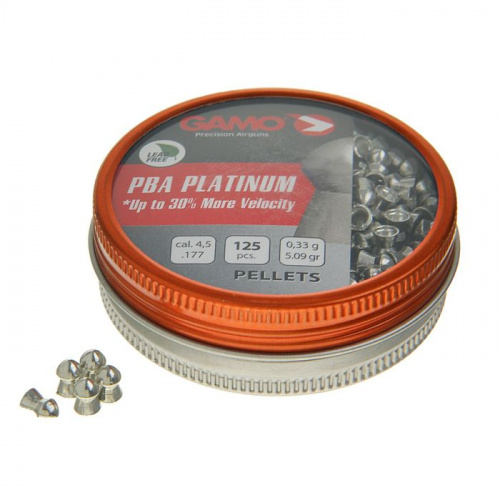 Пуля пневм. "Gamo PBA Platinum", кал. 4,5 мм., (125 шт.) (в кор. 24 бан.)																