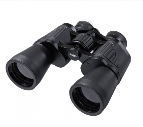 Бинокль GAUT Vega 7x50, Porro-призмы BK7, цвет чёрный, 800г/ГАУТ Вега