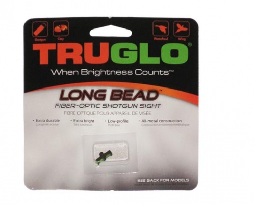 мушка Truglo TG947CGM 2,6 мм зелёная, металлическая, ввинчивающаяся							