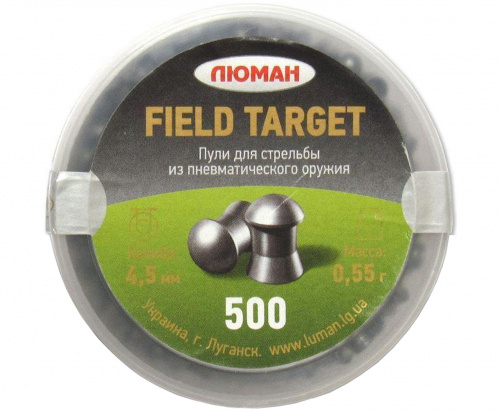 Пуля пневм. "Field Target", 0.55 гр 4.5мм (500 шт.)