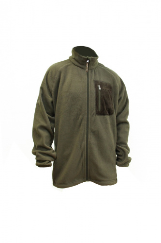Свитер (толстовка на молнии) Remington  флис, р. 2XL (зеленый)