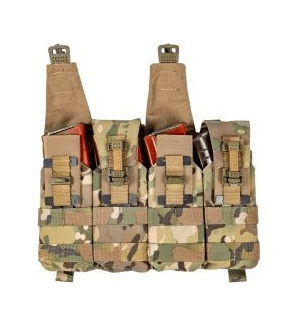 Плакард ЖЕСТКИЙ 4-1 с клапаном на бесшумной застёжке (Цвет: ЕМР) Геар Крафт