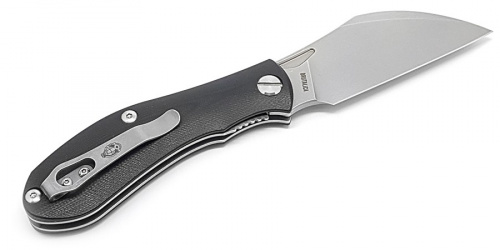 Нож складной "TSARAP" D2 steel Черная ручка