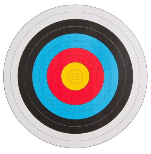 Мишень лучная 40 см - 10 колец.Диаметр мишени 40 см