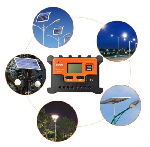 Контроллер для солнечных панелей 10А 12V/24V