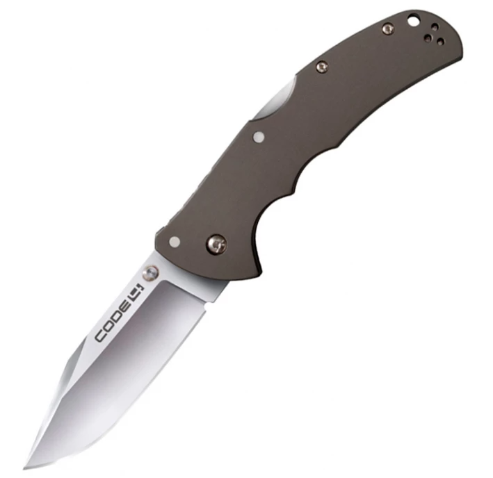 Нож складной Cold Steel Code-4 Clip Point CS58PC
