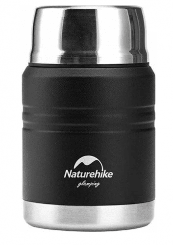 Термос Naturehike NH20SJ041 500 мл (для еды) , черный