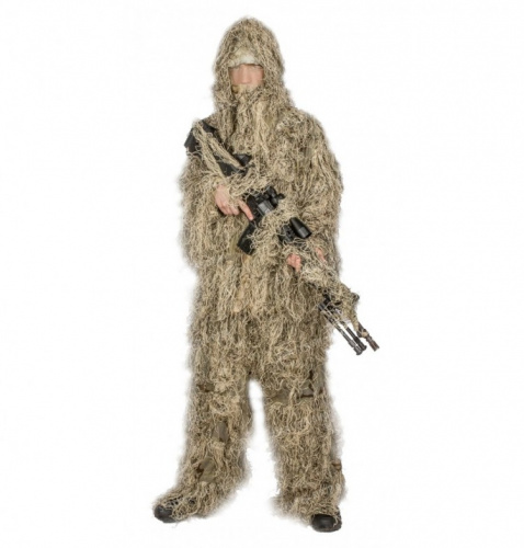 Маскхалат"Ghillie Suit" Сталкер, 3 color desert (M/L)