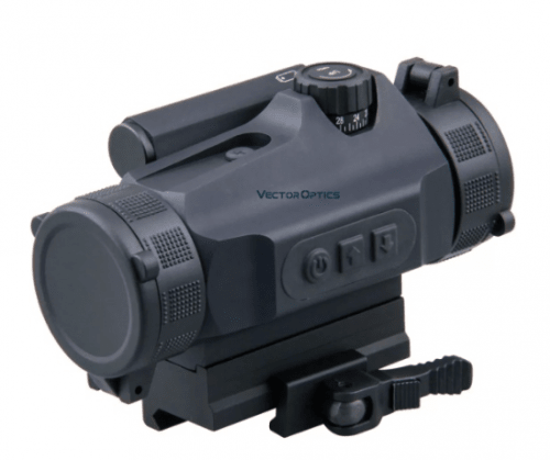 Коллиматорный прицел Vector Optics Nautilus 1x30 QD Rubber Cover, закрытого типа, точка 3