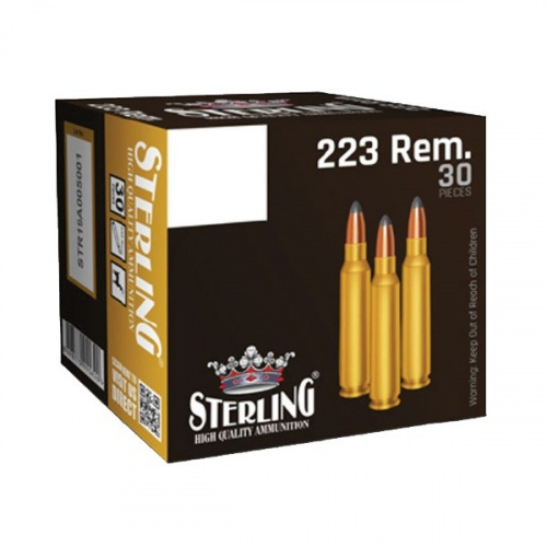Патрон Sterling 223 Rem FMJ 3.56 гр