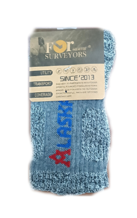 Носки серые для геодезистов р.39-44