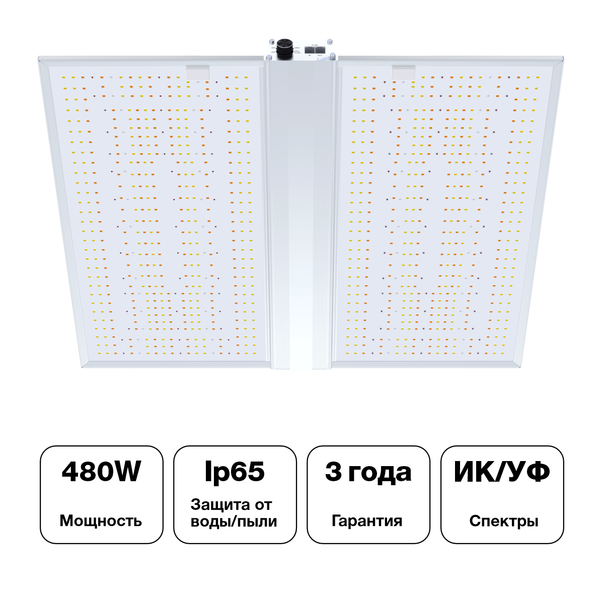 светодиодный светильник nanolux rg480 uv+ir 