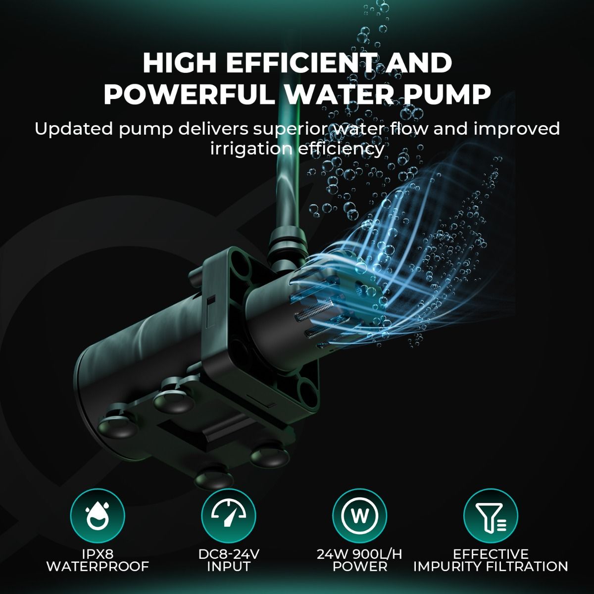 капельный полив mars hydro drip irrigation kits 