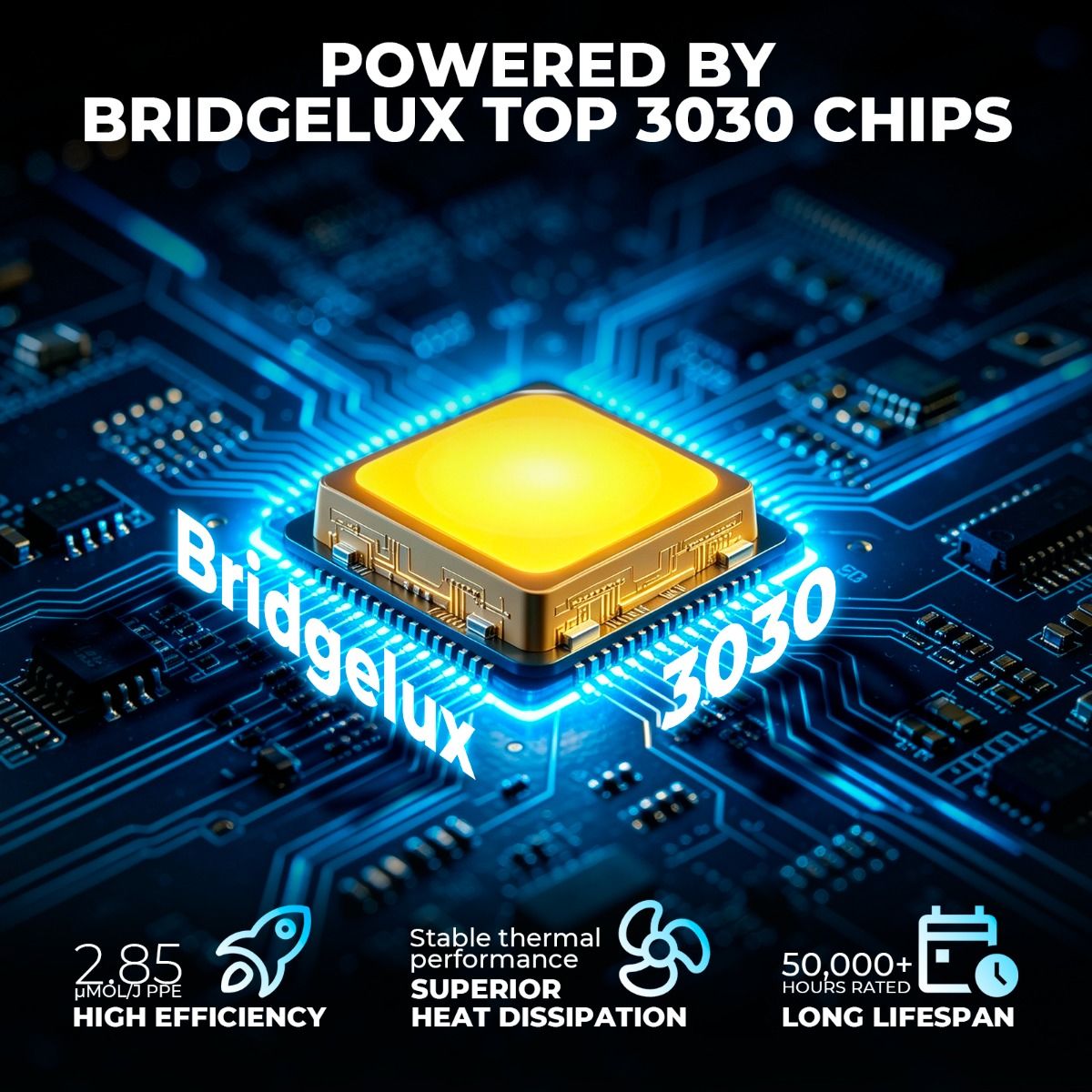 светодиодный светильник mars hydro fc 8000 800w (bridgelux 3030) 
