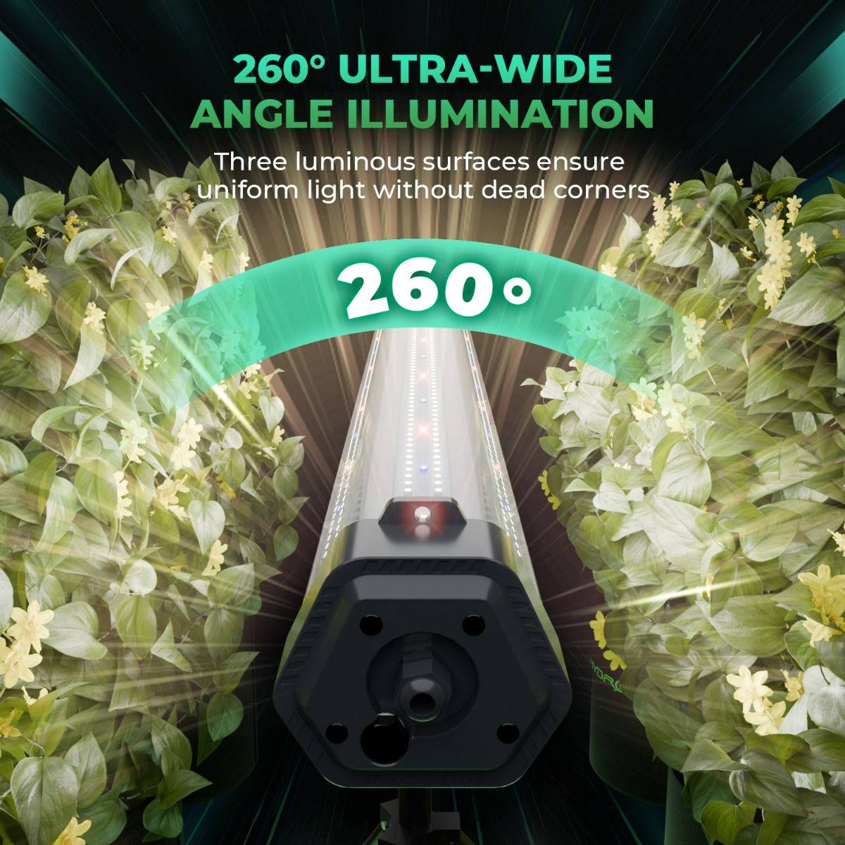 светодиодный светильник mars hydro adlite100 under 100w (досвет) 