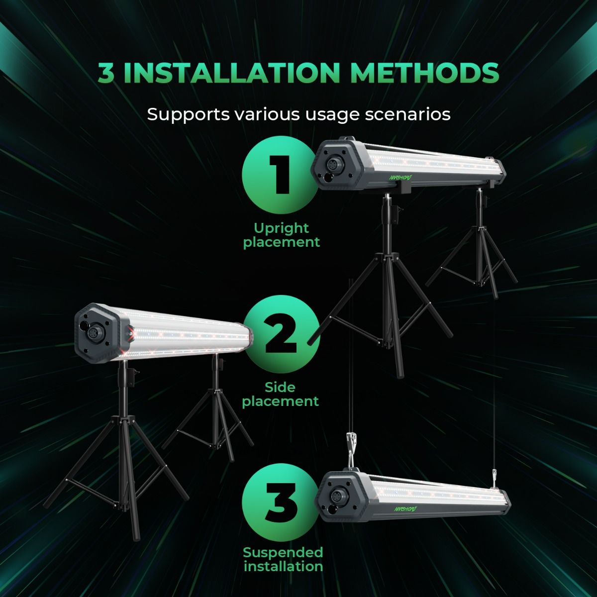 светодиодный светильник mars hydro adlite100 under 100w (досвет) 