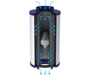 канальный угольный фильтр t-rex carbon filter 1275 м3/ч 