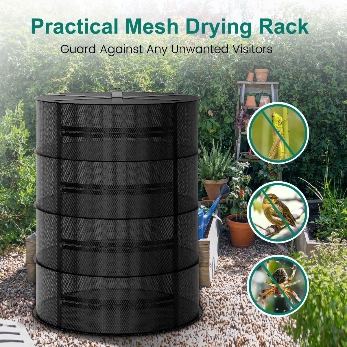сушка mars hydro dry rack 4 секции 