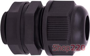 Кабельный ввод M25, черный, IP68, e.mg.stand.25 Enext s067014