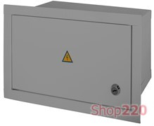 Щит металлический на 15 модулей встраиваемый, e.mbox.stand.w.15.z Enext s0100022 (эконом)