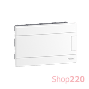 Электрический щит на 12 модулей, врезной, белая дверь, Easy9 EU Schneider Electric