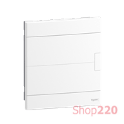 Электрический щит на 24 модуля, врезной, белая дверь, Easy9 EU Schneider Electric
