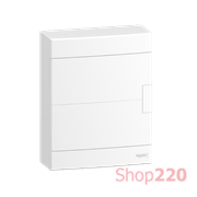 Электрический щит на 24 модуля, навесной, белая дверь, Easy9 EU Schneider Electric