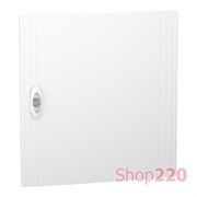 Дверь сплошная, белая, 2 ряда, 18 модулей, PrismaSeT XS, LVSXDP218, Schneider Electric