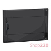 Дверь дымчатая, 1 ряд, 18 модулей, PrismaSeT XS, LVSXDS118, Schneider Electric