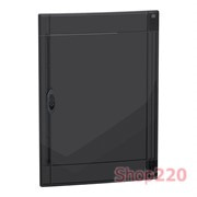 Дверь дымчатая, 3 ряда, 18 модулей, PrismaSeT XS, LVSXDS318, Schneider Electric
