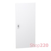 Дверь сплошная, белая, 4 ряда, 13 модулей, PrismaSeT XS, LVSXDP413, Schneider Electric