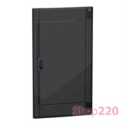Дверь дымчатая, 3 ряда, 13 модулей, PrismaSeT XS, LVSXDS313, Schneider Electric
