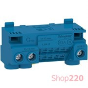 Клеммный блок N, 14 выходов, 3x25 мм кв + 11x4 мм кв, Schneider Electric LGYT1N14