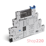 Таймер ИФМ; 1CO; 6A; 12В AC/DC; AgNi; AI,DI,GI,SW; 0,1с-6год; LED; зажим.; DIN-рейка; 6.2мм