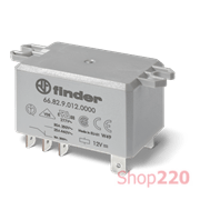 Реле; 2NO; 25A; 230В AC; AgCdO; ATEX (EX nC); силовое; верх.фланец; Faston250