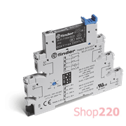 Таймер ИФМ; 1CO; 6A; 24В AC/DC; AgNi; AI,DI,GI,SW; 0,1с-6год; LED; зажим.; DIN-рейка; 6.2мм