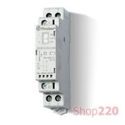 Контактор; 1NO+1NC; 25A; 24В AC/DC; AgNi; мех.индикатор + LED; защита кот.; модульное; 17.5мм