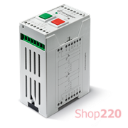 Реле бистабильное; 4CO; 8A; 220-250В DC; AgNi; кн. START/RESET; LED; DIN-рейка; 44мм