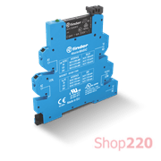 Реле ИФМ; MasterBASIC; 1CO; 6A; 220-240В AC; AgNi; LED; защита кот.; push-in; DIN-рейка; 6.2мм